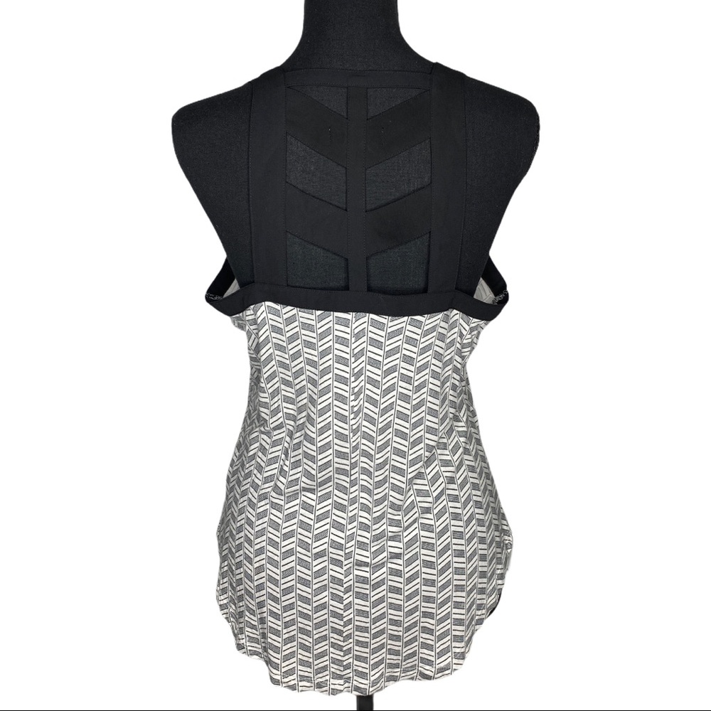 Candies Tank Top Cut Out Green Black Size Large - Picture 4 of 8